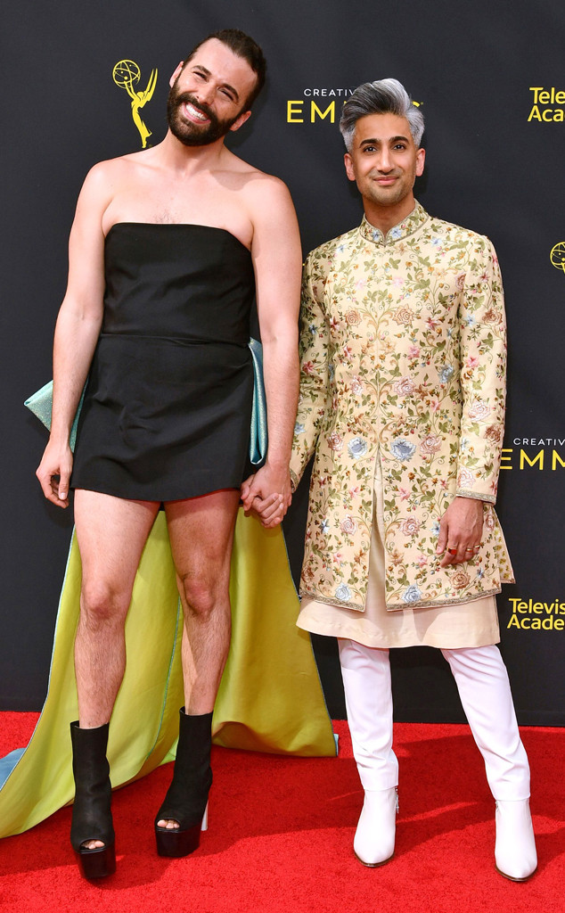 Jonathan Van Ness, Tan France, Queer Eye, 2019 Creative Arts Emmy Awards